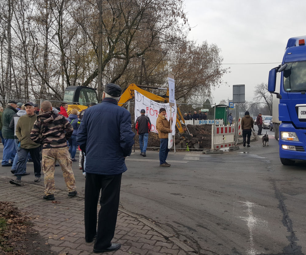Protest mieszkańców w sosnowieckiej dzielnicy Juliusz