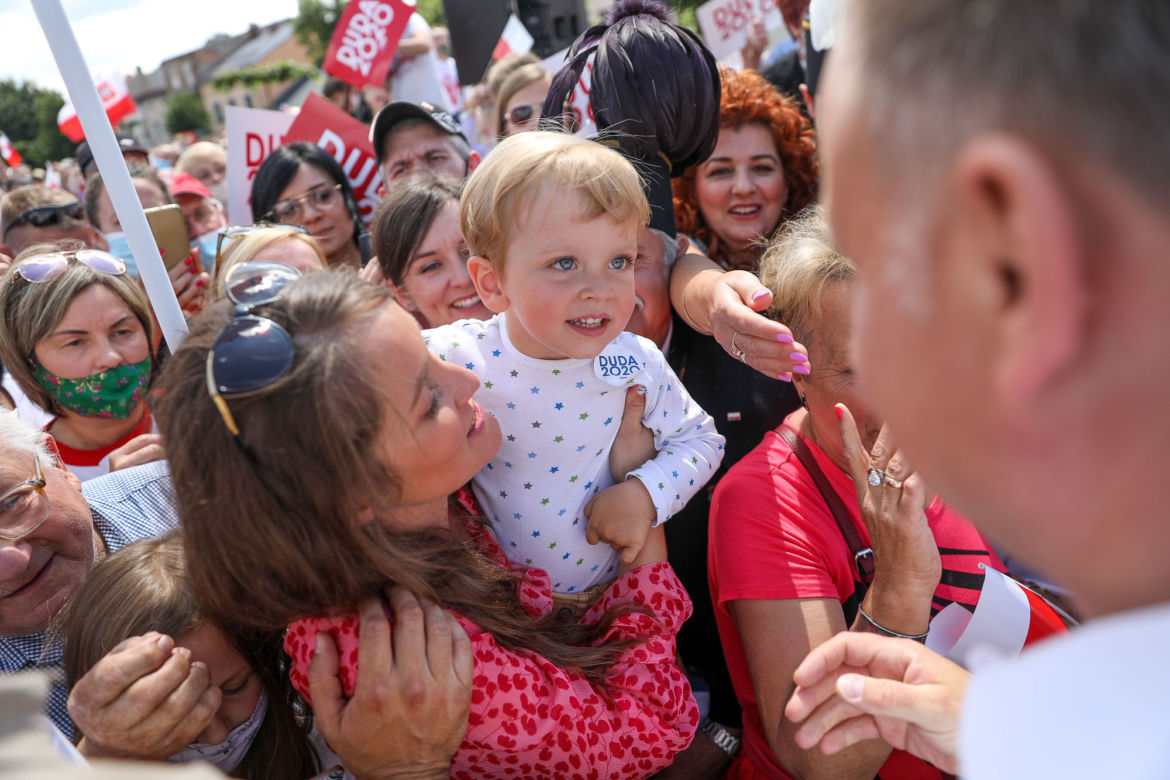 Andrzej Duda odwiedził Olkusz na kampanijnej trasie
