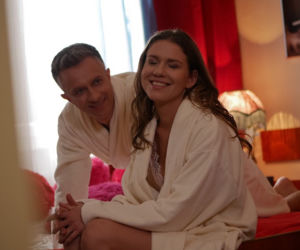Pierwsza miłość. Artur (Łukasz Płoszajski), Dorota (Magdalena Wróbel)