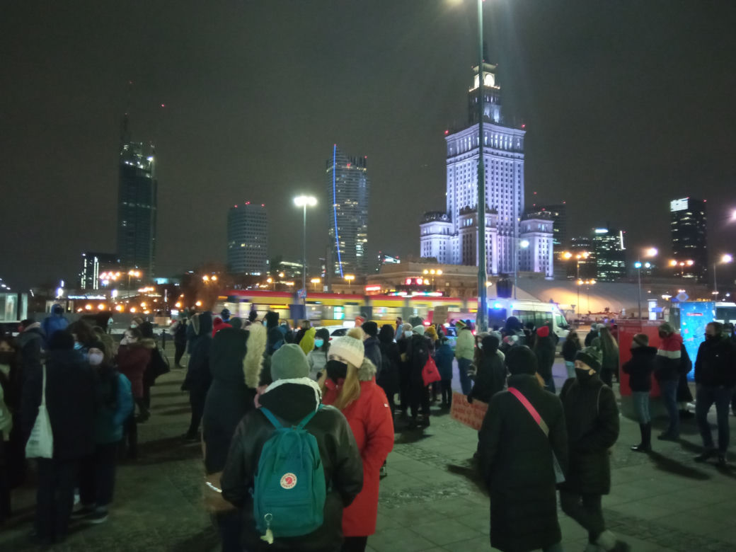 Strajk kobiet w Warszawie (29.01.2021)