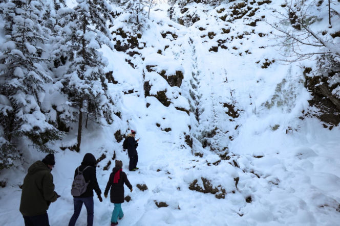 W Tatrach powstały spektakularne lodospady