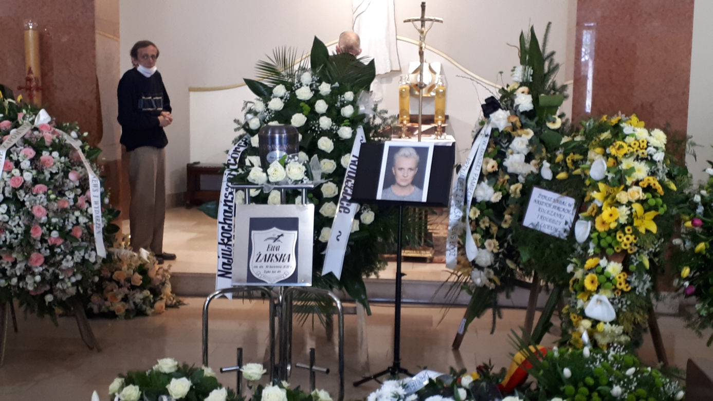 Pogrzeb Ewy Żarskiej