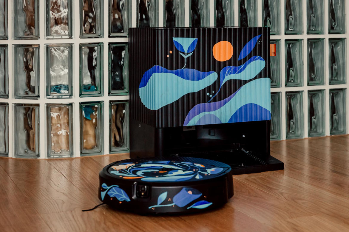 Unikatowa iRobot z artystycznym designem