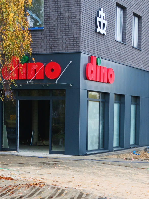 Nowy sklep Dino w Szczecinie
