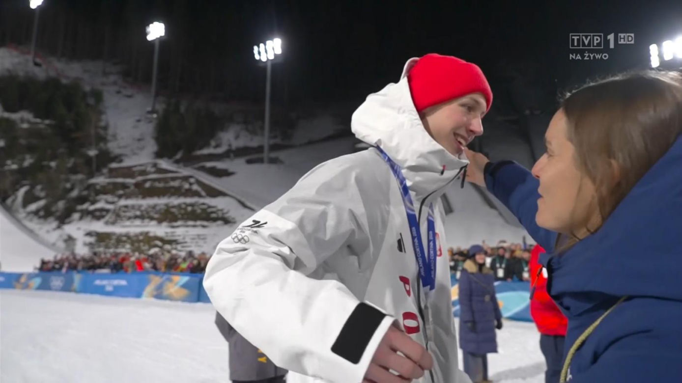 Kacper Tomasiak odebrał medal IO