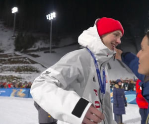 Kacper Tomasiak odebrał medal IO