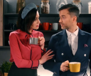 BrzydUla 2 sezon. Marek (Filip Bobek), Paulina (Maja Hirsch)