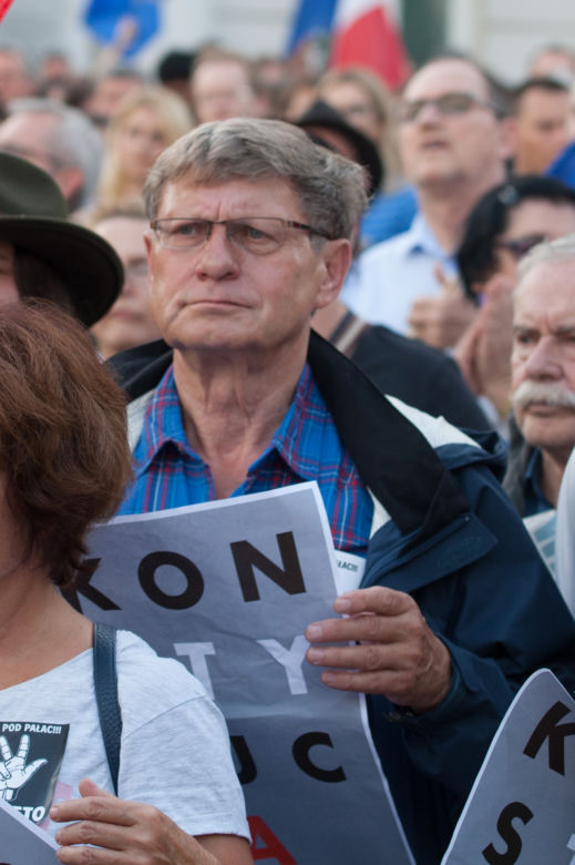 Wojna o sądy. Protesty w Polsce