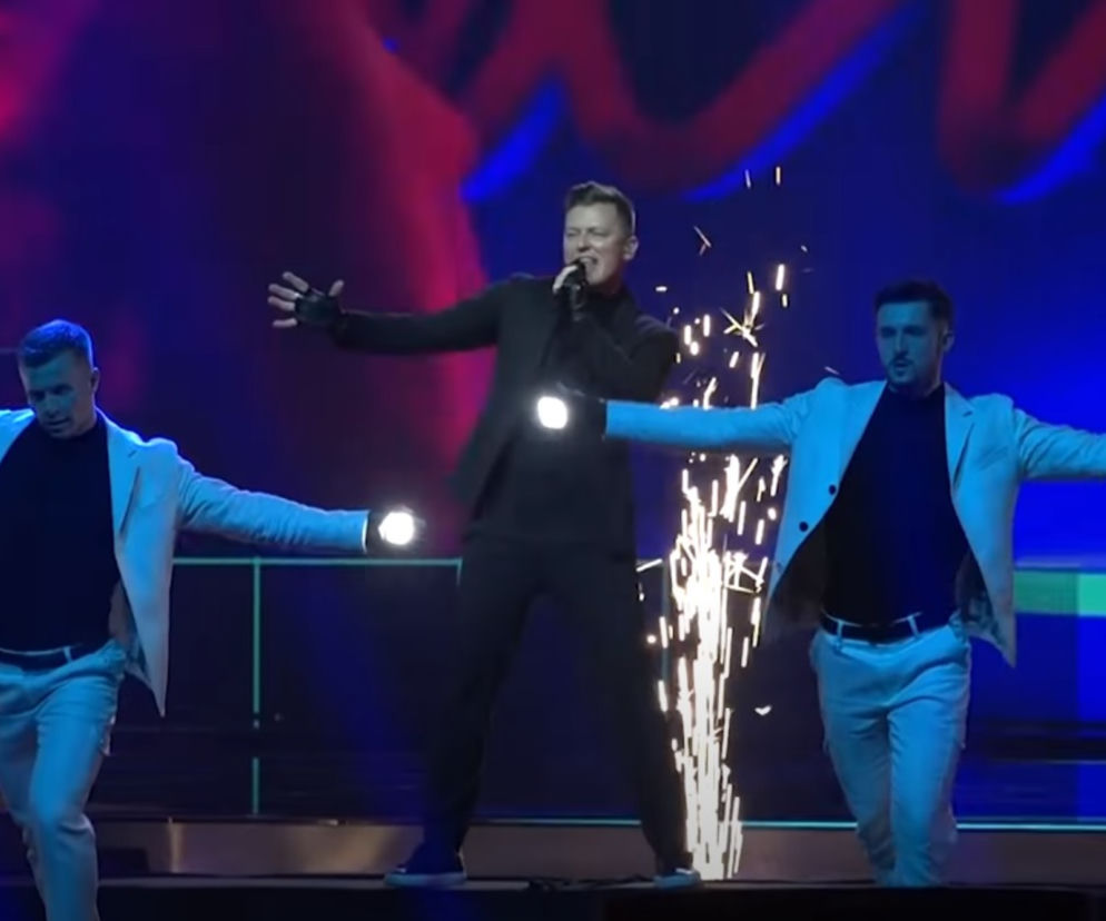 Eurowizja - Polska - Rafał Brzozowski na próbie