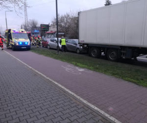 Karambol na Kamiennej w Bydgoszczy. Są utrudnienia w ruchu