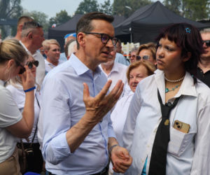 Tak grillował Morawiecki