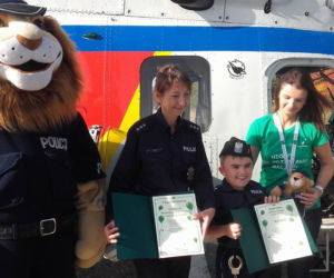 Policjanci spełnili marzenie 11-letniego Kacpra