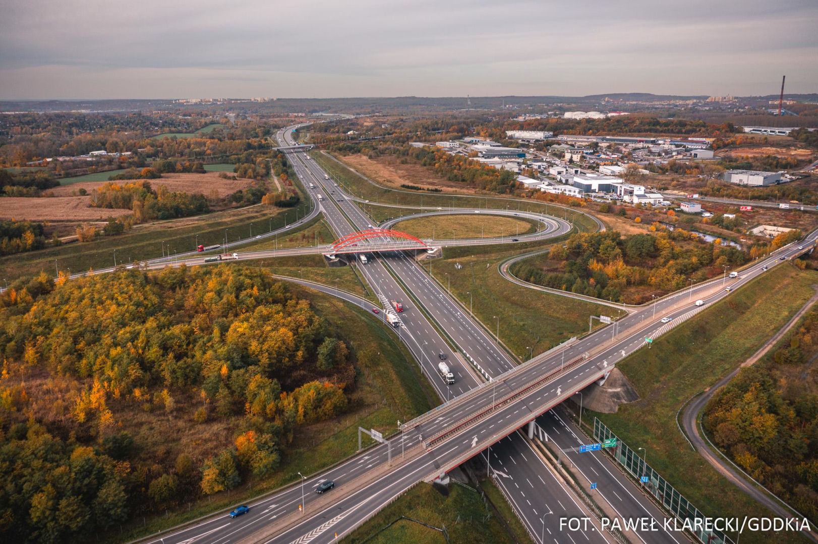 Autostrada A1 Pyrzowice - Piekary Śląskie jest nazywana przez kierowców "falami Dunaju"