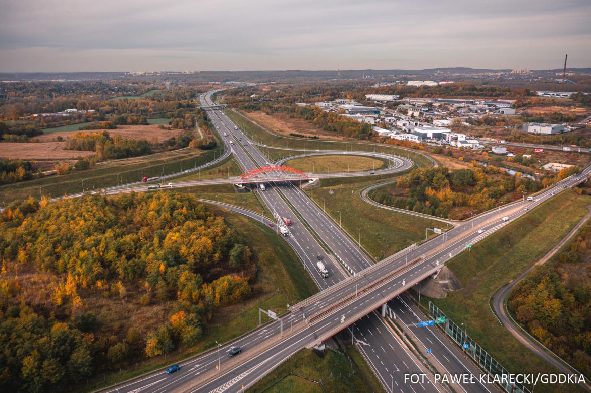 Autostrada A1 Pyrzowice - Piekary Śląskie jest nazywana przez kierowców "falami Dunaju"
