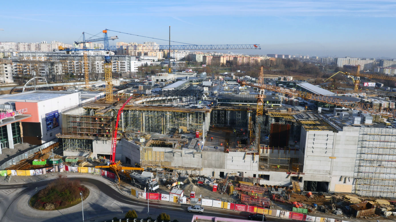 Tak rośnie Centrum Serenada [GALERIA ZDJĘĆ]