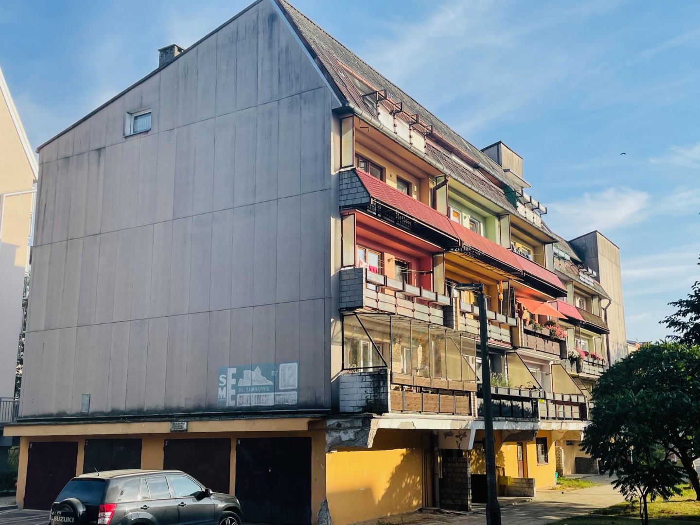 Bloki "tarasowce", osiedle Zamkowe, Będzin