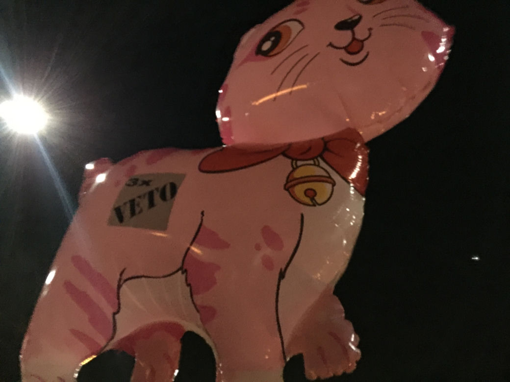 Protest przed domem Jarosława Kaczyńskiego, 22 lipca