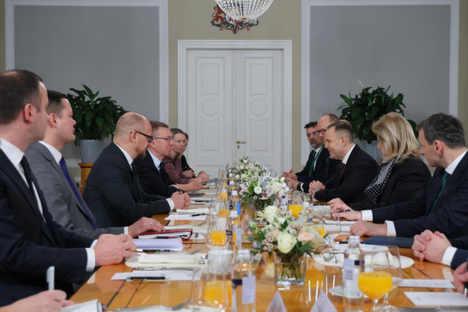 Prezydent Karol Nawrocki z wizytą na Łotwie. Główne tematy to bezpieczeństwo i sytuacja na Bałtyku