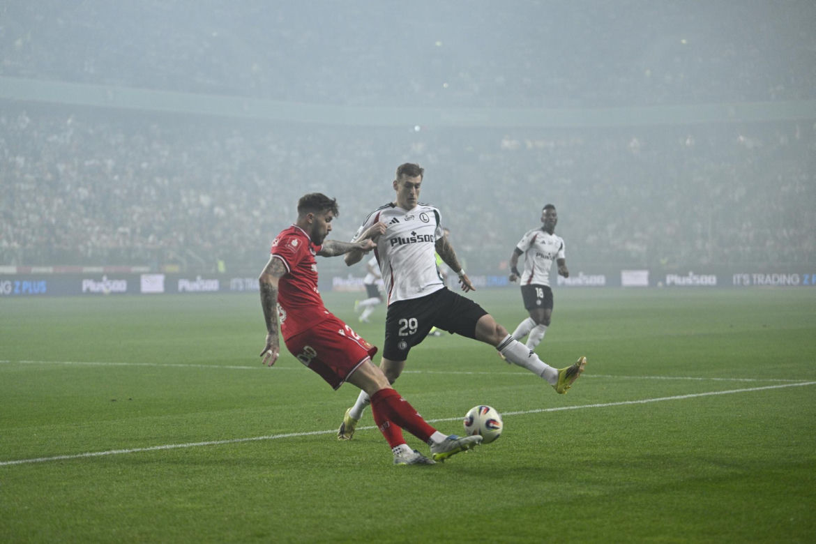 31. kolejka PKO BP Ekstraklasy 2025/2026. Mecz Legia Warszawa - Łódź Widzew