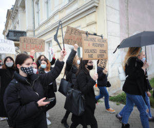 Koszalin: Protest kobiet na ulicach miasta
