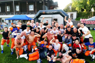 Futbol amerykański: Historyczne zwycięstwo Przemyśl Bears na zapleczu ekstraklasy [ZDJĘCIA]