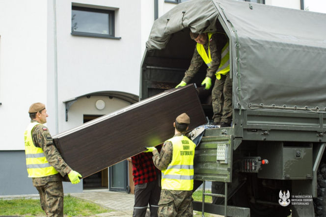 Odbudowa domu w Wyrykach Woli pod Włodawą