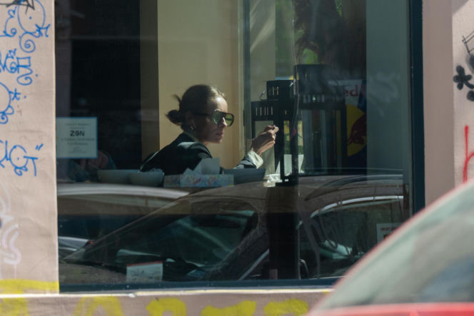 Magdalena Cielecka walczy z wiatrem