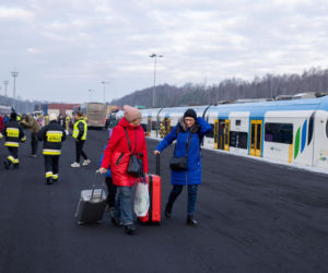 1,5 tys. uchodźców z Ukrainy przyjechało specjalnym pociągiem na Śląsk