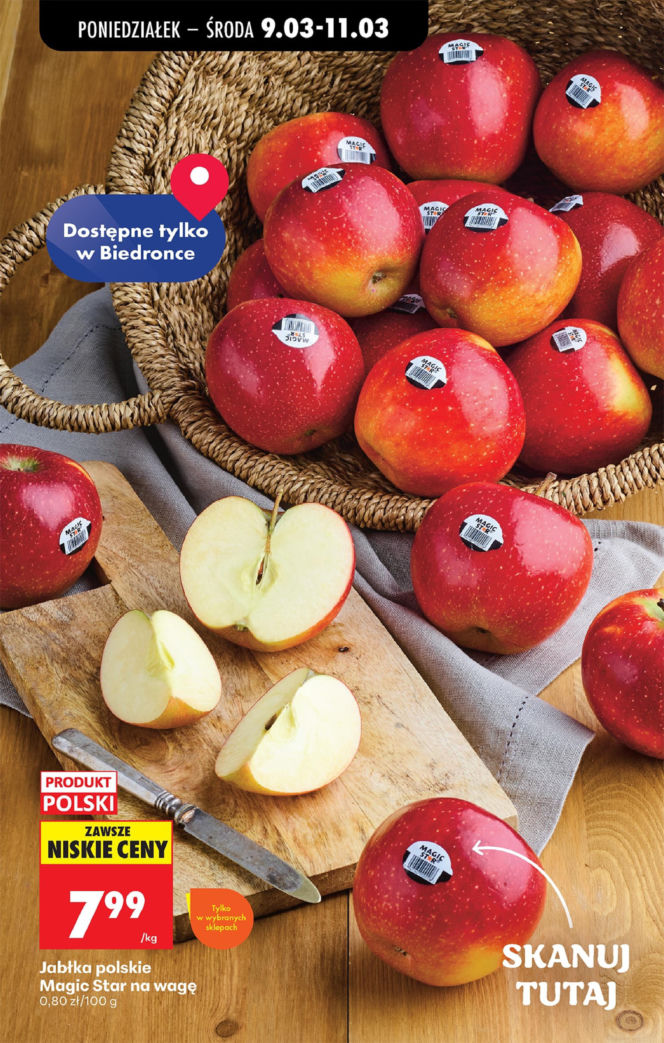 Biedronka - gazetka promocyjna 9.03.2026