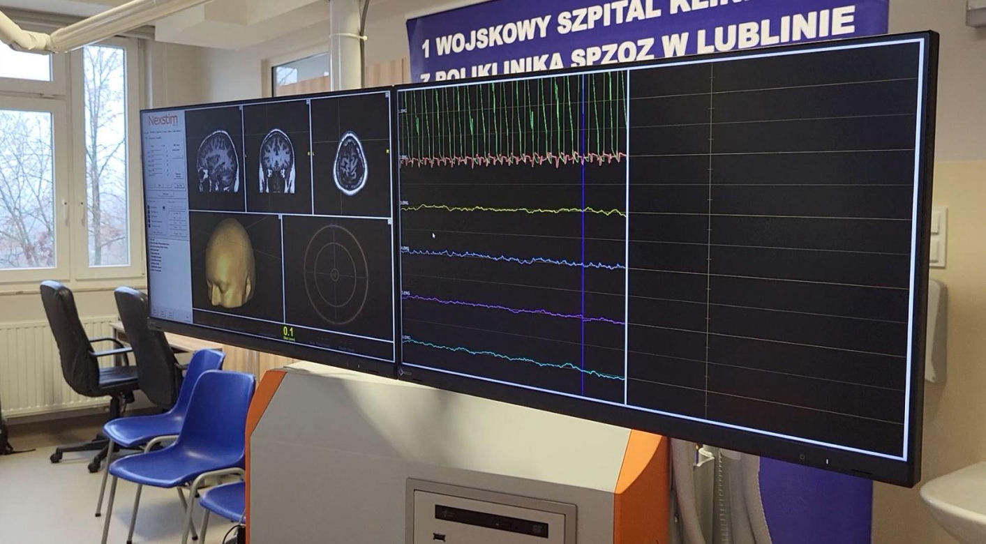 Lekarze ze Szpitala Wojskowego w Lublinie mogą tworzyć "mapę mózgu". To rewolucja w neurochirurgii 