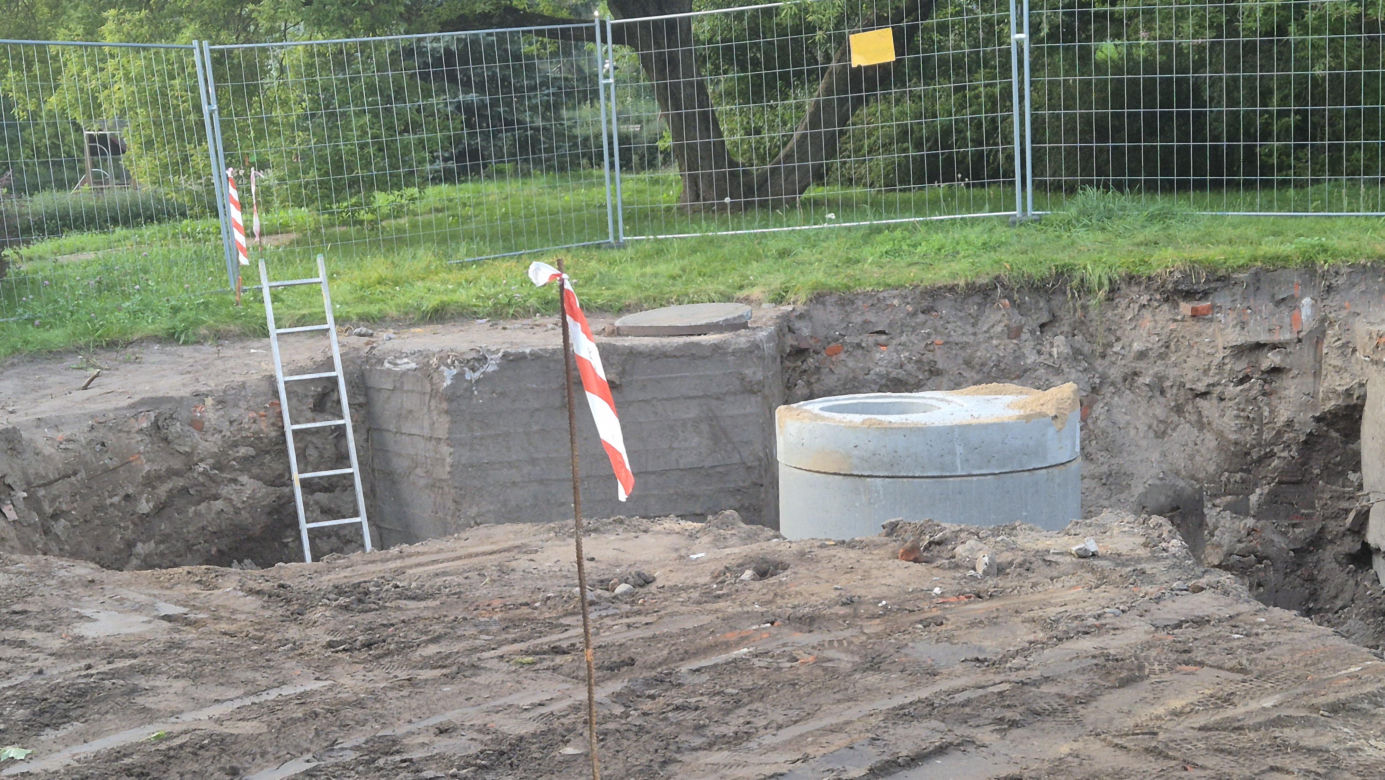 Tajemnicze odkrycie na ul. Nowowiejskiego w Olsztynie. Czy wstrzyma inwestycję?