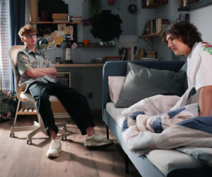 Barwy szczęścia, odc. 3296. Aleks (Hubert Wiatrowski), Romeo (Jacek Tyszkiewicz)