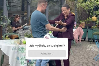M jak miłość. Paweł (Rafał Mroczek), Kinga (Katarzyna Cichopek), Magda (Anna Mucha)