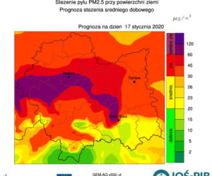 Prognoza smogu w Małopolsce