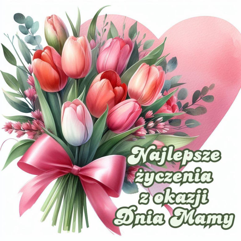 Piękne kartki na Dzień Mamy