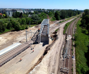 Nowa stacja kolejowa w Bronowicach rośnie w oczach!