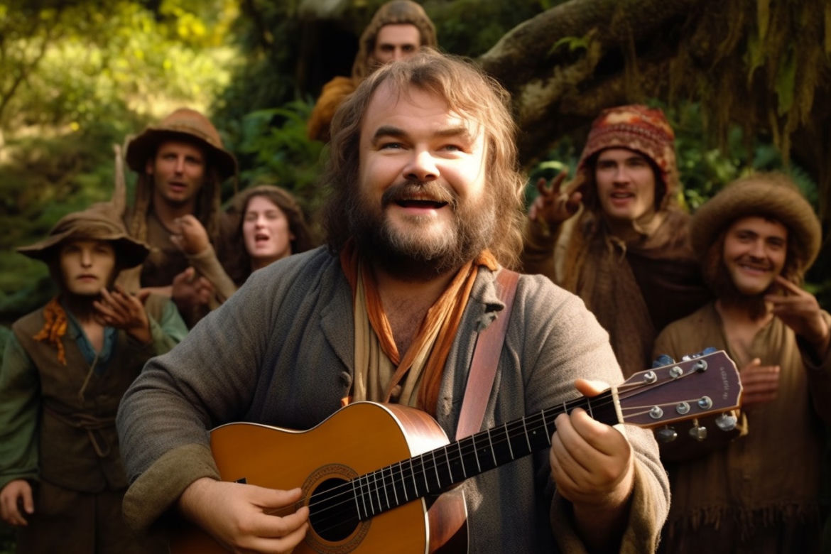 Władca Pierścieni: Jack Black jako Tom Bobadil. Są zdjęcia 'z planu'!