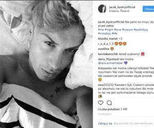 Jacek Bystry jest biseksualny