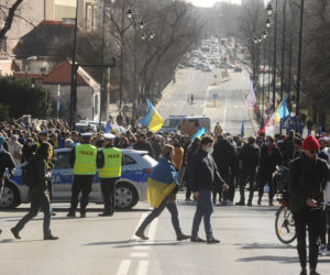 Warszawa w pierwszych dniach po rosyjskiej inwazji na Ukrainę