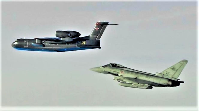 Przechwycenie Be-200 nad Bałtykiem