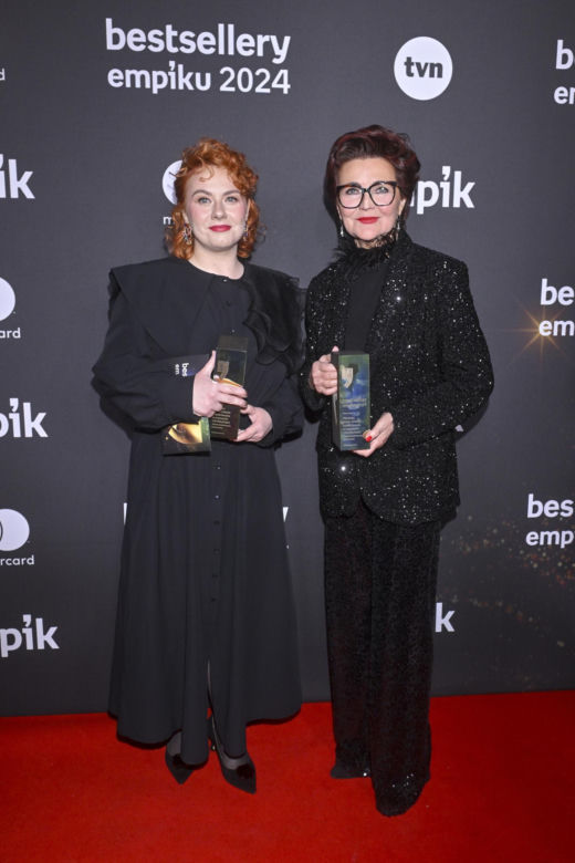 Jolanta Kwaśniewska na gali Bestsellery Empiku 2024
