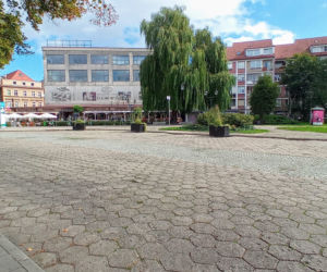 Plac Orła Białego w przeddzień rozpoczęcia przebudowy