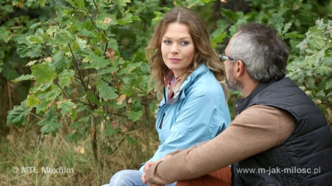 M jak miłość odcinek 1191. Adam Werner (Jacek Kopczyński), Anna (Tamara Arciuch)
