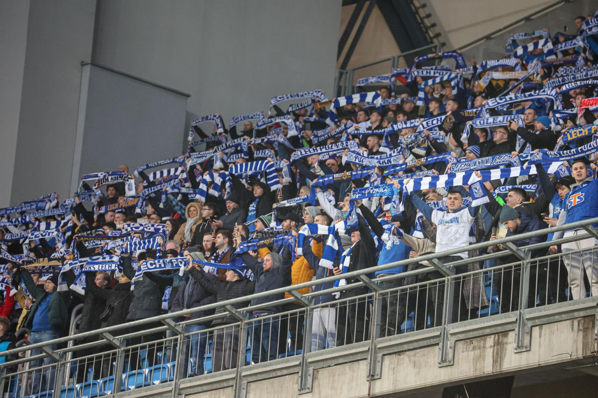 Tak bawili się kibice na meczu Lech Poznań - Śląsk Wrocław