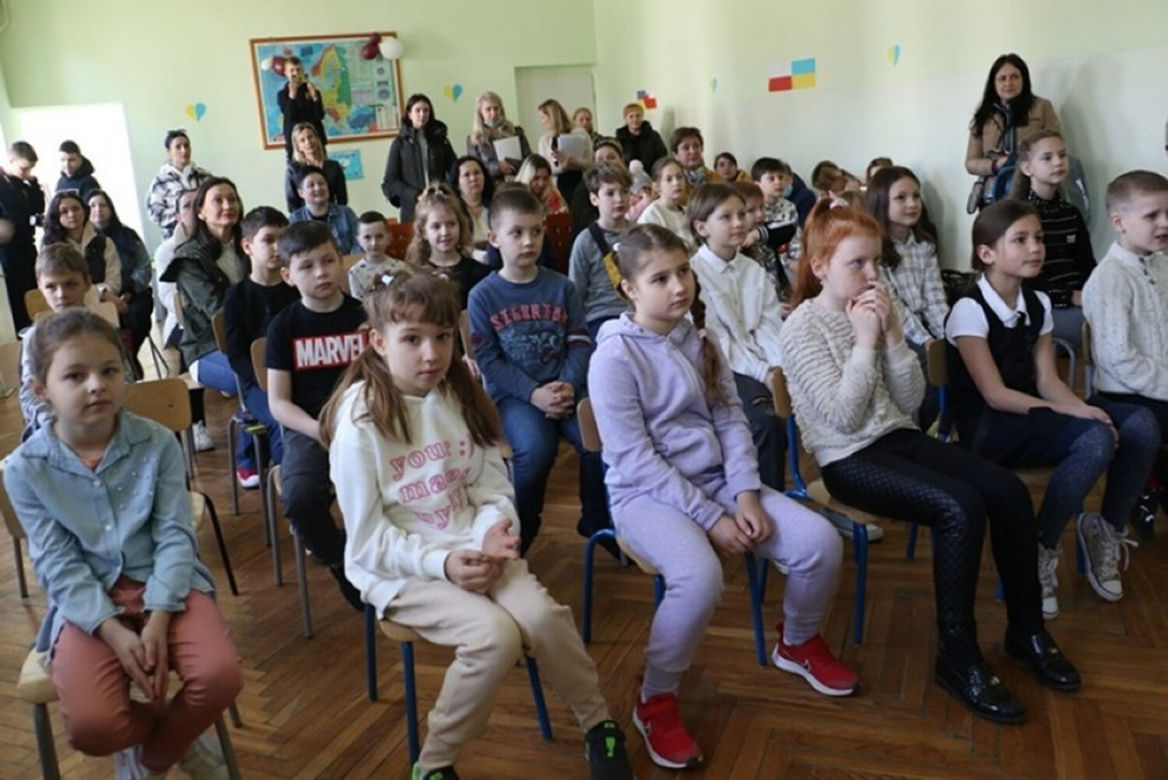50 dzieci z Ukrainy rozpoczęło naukę w jarosławskiej szkole
