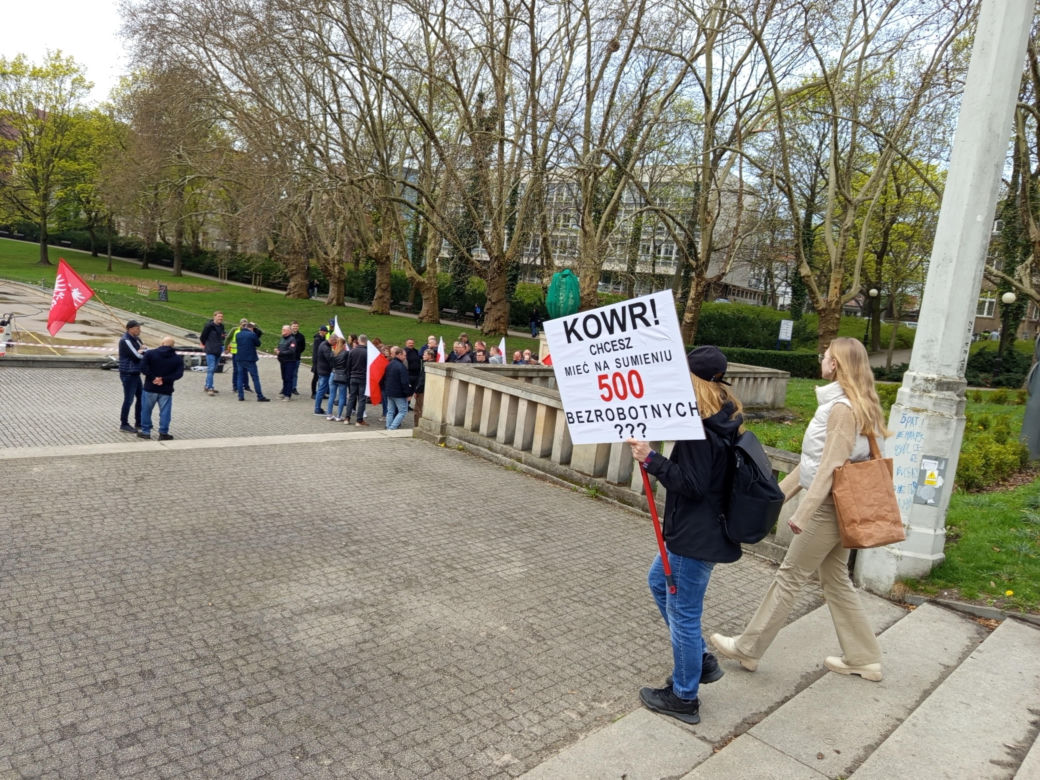 Protest rolników w Poznaniu. 14.04