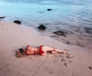 Ewa Szabatin świeci na Bali