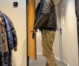 Maciej Zakościelny na zakupach