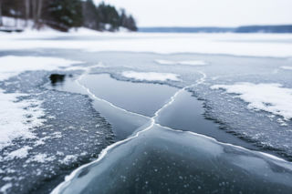 Lód na Zalewie Zemborzyckim. Co musisz wiedzieć o śmiertelnym zagrożeniu?
