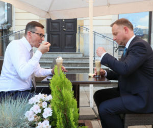 Mateusz Morawiecki i Andrzej Duda